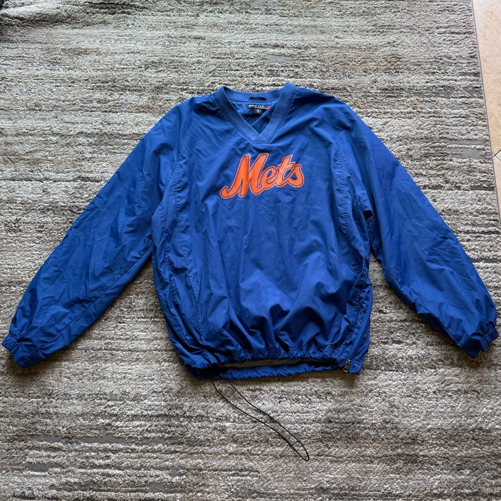 Royal Blue Mets Pullover